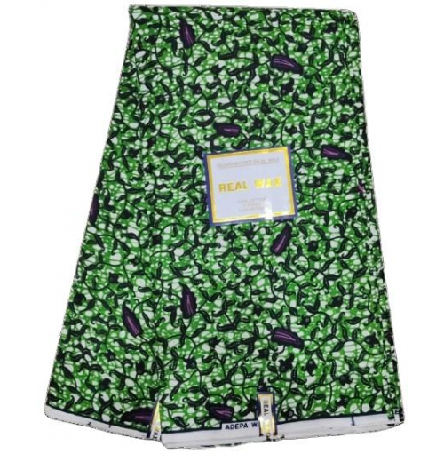 Good Quality Green Kitenge wax Leaf Printed Ankara Dutch Real African 100% Cotton Fabric For Home Decore & Dress Skirts Good Quality Green Kitenge wax Leaf Printed Ankara Dutch Real African 100% Cotton Fabric For Home Decore & Dress Skirts