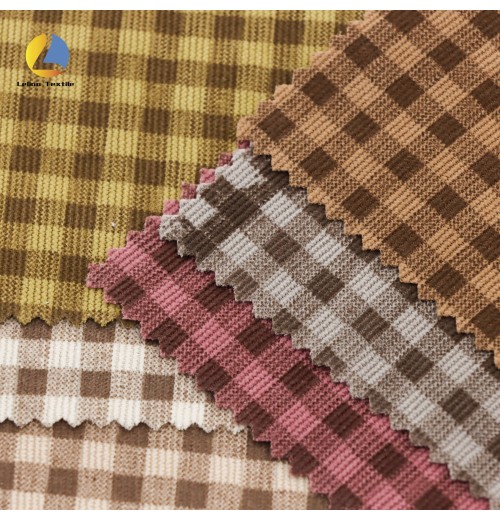 Trend Style Prinstripe Garment Gingham Printed Corduroy 100% Cotton 21 Stripes Corduroy Dyed Plaids For Sofa Covers Trend Style Prinstripe Garment Gingham Printed Corduroy 100% Cotton 21 Stripes Corduroy Dyed Plaids For Sofa Covers