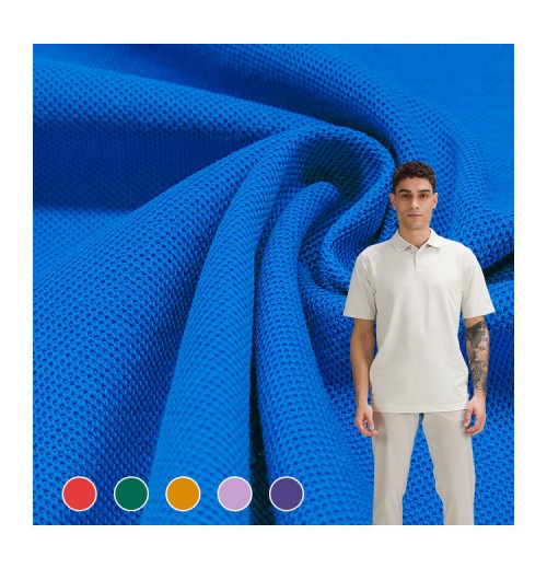 Antibacterial Soft Solid Fabric 73 Cotton 27 Sorona Material Knit Pique Fabric For Tshirts Antibacterial Soft Solid Fabric 73 Cotton 27 Sorona Material Knit Pique Fabric For Tshirts