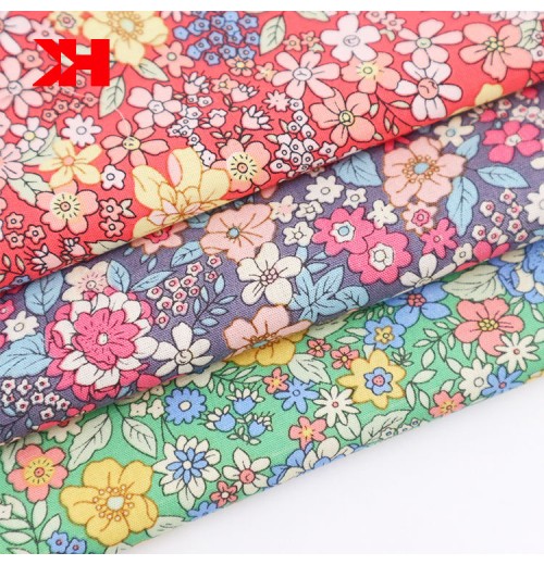 2022 sewing fabric digital floral printing custom textile fabrics 100% cotton poplin fabric by the yard for kids garment 2022 sewing fabric digital floral printing custom textile fabrics 100% cotton poplin fabric by the yard for kids garment