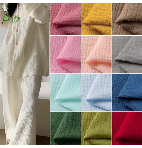 Wholesale Pure Cotton Fabric Organic Cotton Crinkled Crepe Muslin Fabric For Baby Blanket Soft Cotton Muslin Fabric For Baby Wholesale Pure Cotton Fabric Organic Cotton Crinkled Crepe Muslin Fabric For Baby Blanket Soft Cotton Muslin Fabric For Baby