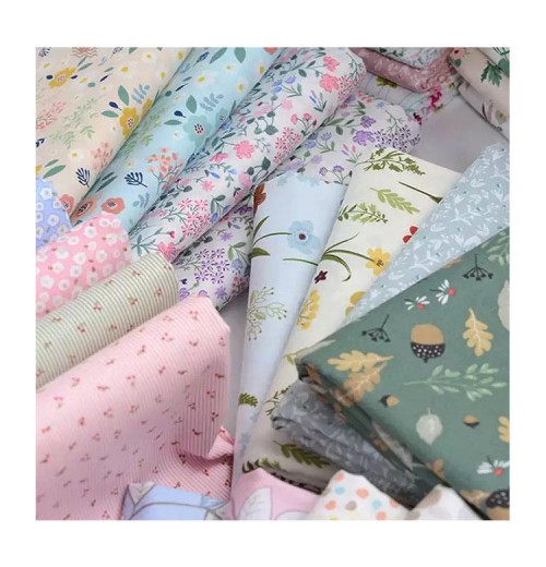 Popular Flower Designs with Good Materials 100% cotton 30S fabric for making bedding sheets Popular Flower Designs with Good Materials 100% cotton 30S fabric for making bedding sheets